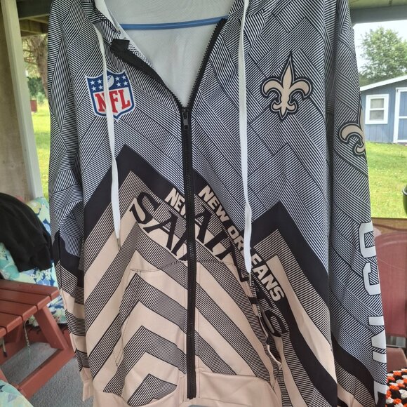 New Orleans Saints Lightweight Jacket - Picture 2 of 3